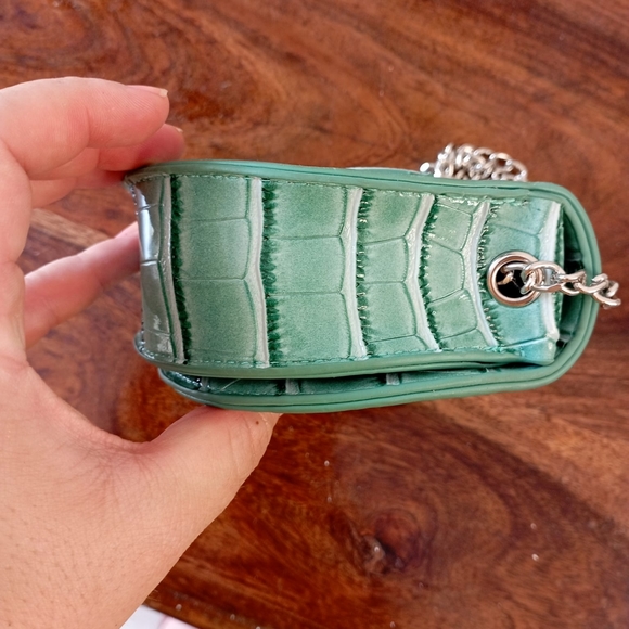 2 in 1 Croc Faux Leather Belt with Bag / Sling Bag - Picture 7 of 14